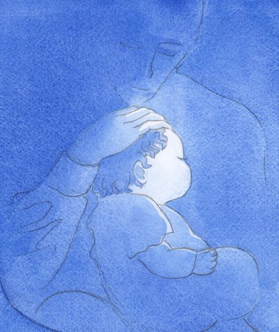 God the Father loves us as His children with a tender and unfailing love, 2002 by Elizabeth Wang