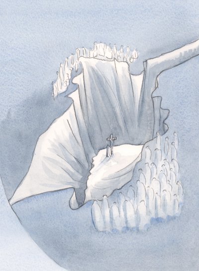 I saw, revealed, the One Sacrifice made for all generations. by Elizabeth Wang
