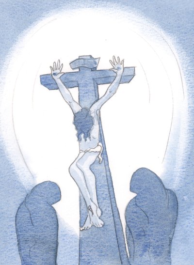 I saw that Christ bore His pains for us, gladly by Elizabeth Wang