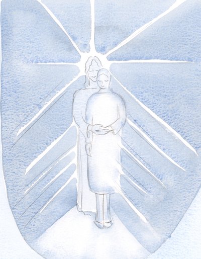 I saw that Jesus can make us more "transparent" for His light to shine out through us by Elizabeth Wang