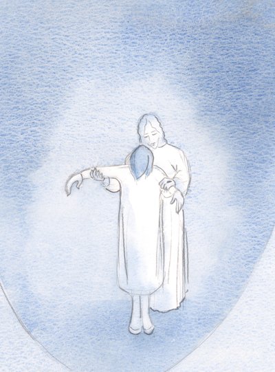 If we become one with Christ in suffering (patiently borne) we become one with Him in prayer by Elizabeth Wang