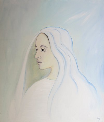 In Heaven the Virgin Mary shares her son