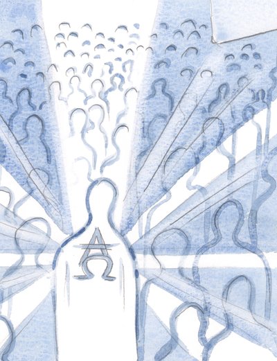 In the Soul Which Worships the Holy Trinity, God is First and Last, Alpha and Omega, Enthroned There by the Soul