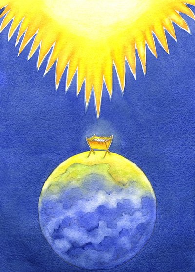 Jesus Christ is God-made-man; yet He came to earth not in power, but as a helpless baby by Elizabeth Wang