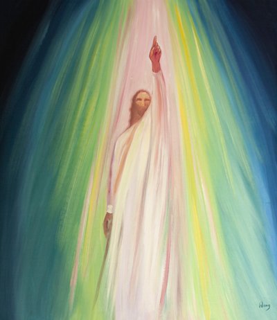 Jesus urges us to draw closer to the Father and to direct our prayers to Him by Elizabeth Wang