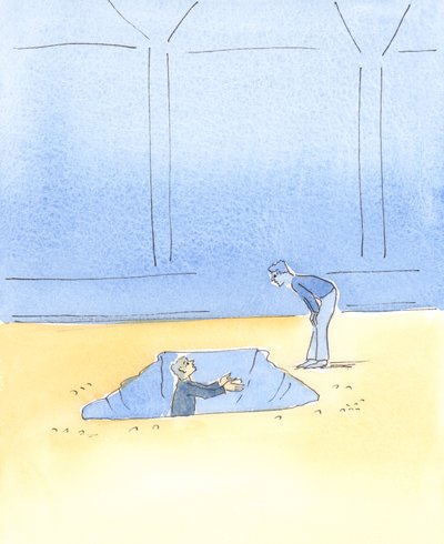 Of what use is it, if a man who needs to be lifted from a hole in the road, is simply told by a passer-by: 
