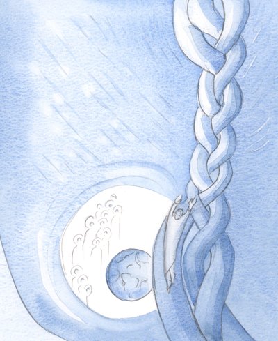 One day, in Communion, Christ lifted me into the dance of eternity by Elizabeth Wang