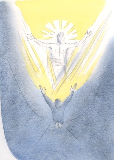 Our Attitude at Mass Should Be One of Total Union with Christ in Love of Him and in Praise of the Father by Elizabeth Wang