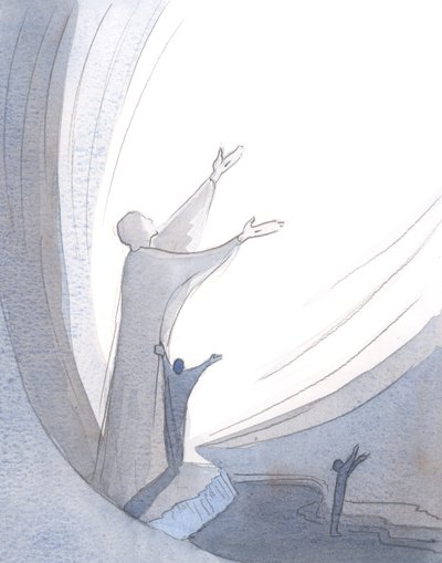 Prayer with Christ is glorious and effective, but without Him it is like calling out into the dark. by Elizabeth Wang