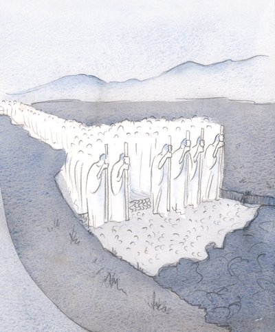 The Tradition is a firm road; it had been made through rough ground by the army of believers, united in marking and building. by Elizabeth Wang