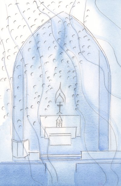 The glorious saints of Heaven are very close to us. They take part in our Eucharistic celebration by Elizabeth Wang