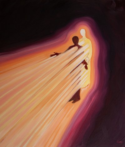 The grace of Christ pours upon others through us, especially through our wounds, when our lives are entirely his by Elizabeth Wang