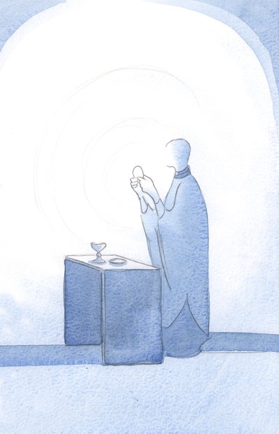 The light of Christ shone out at the Consecration by Elizabeth Wang