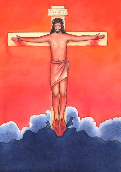 Those friends of Christ today who cannot be bothered to go to Mass act like those friends of Christ, long ago, who ran away when Christ was arrested and crucified by Elizabeth Wang