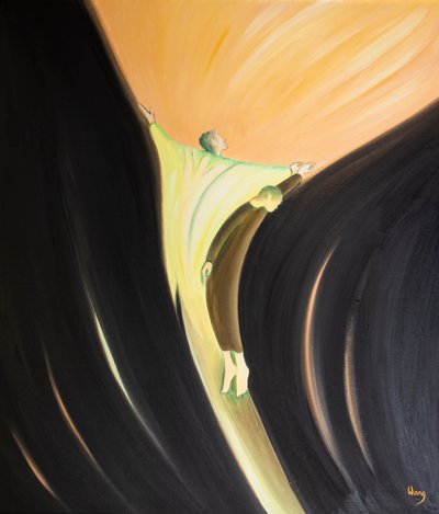Through our union with Christ we are lifted up to the Father. Our union is more perfect, the more we resemble Christ in love. by Elizabeth Wang