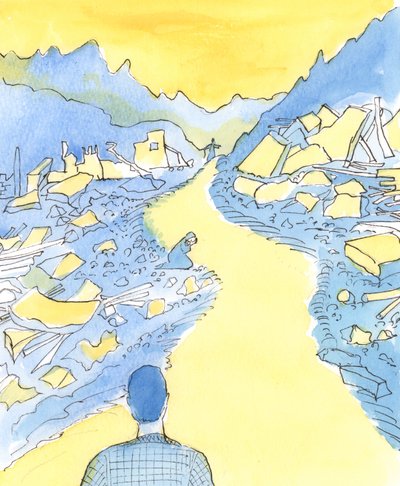 To live on earth is to be surrounded by disasters, and to be called to undergo our own trials, hence the importance of knowing that we are all brothers and sisters, all in need, all able to help one another by Elizabeth Wang