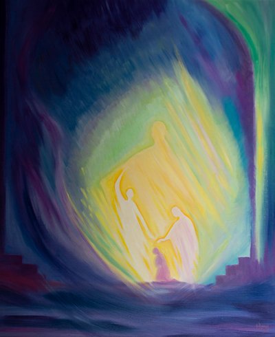We love and adore the Three Divine Persons within our souls, when we live in a state of grace by Elizabeth Wang