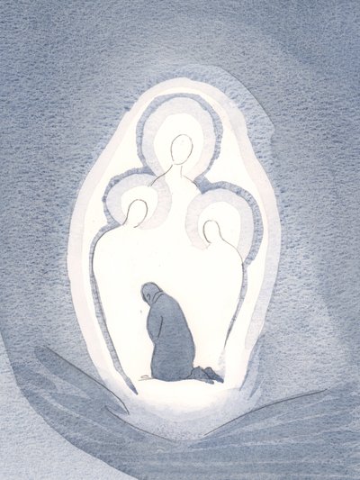 We Love and Adore the Three Divine Persons Within Our Souls, When We Live in a State of Grace by Elizabeth Wang