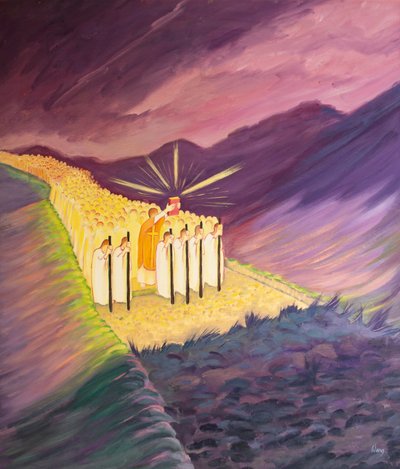 We walk in the Sacred Tradition, guided by the Holy Scriptures and the Teaching of the Church by Elizabeth Wang