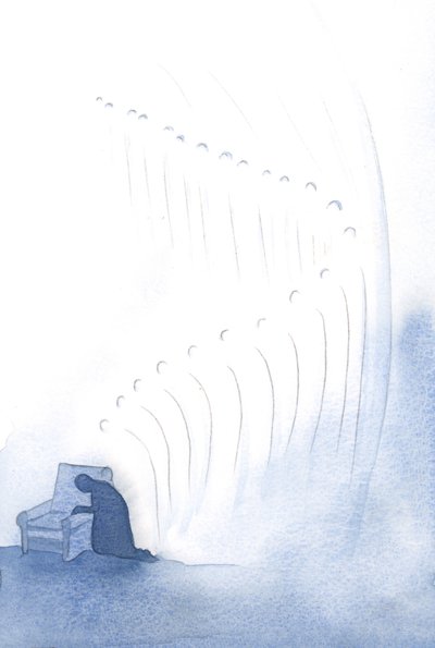 Wherever we worship, Angels accompany us in our reverent words and gestures, bowing before God our Father and Creator. by Elizabeth Wang