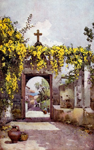 A Chapel Doorway by Ella Du Cane