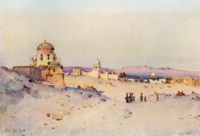 Arabic Cemetery, Assuan by Ella Du Cane