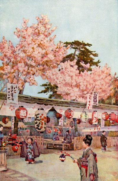 The Feast of the Cherry Blossoms by Ella Du Cane