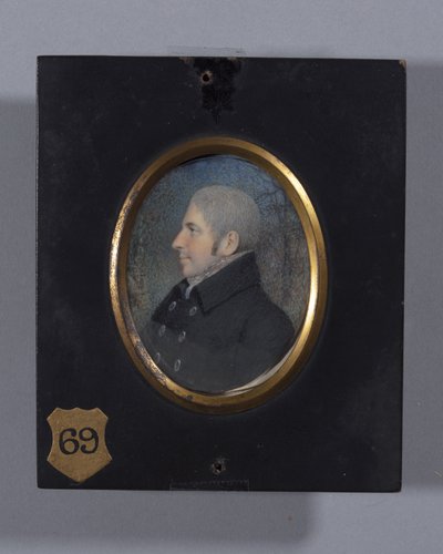Profile Portrait of an Unknown Man by Ellen Sharples