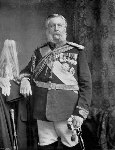General Prince Edward of Saxe-Weimar by Elliott and Fry
