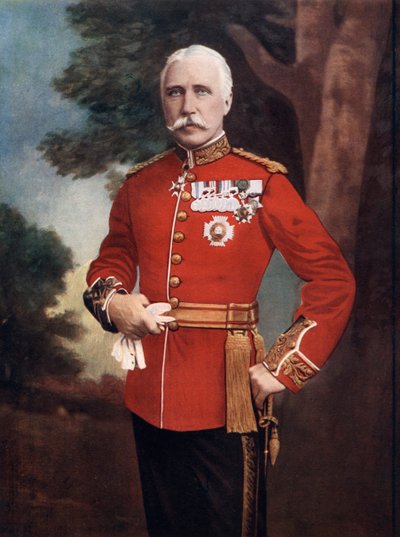 Major General Sir Bindon Blood, British Soldier, 1902 by Elliott and Fry