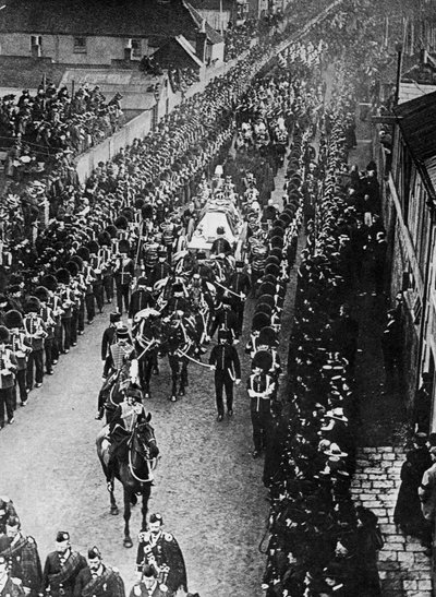 The Passing of Queen Victoria by Elliott and Fry