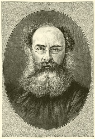 Portrait of Anthony Trollope by Elliott und Fry Studio