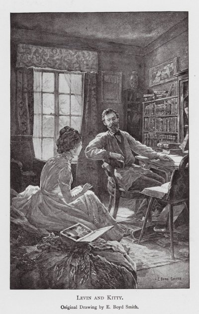 Illustration for Anna Karenina by Leo Tolstoy by Elmer Boyd Smith