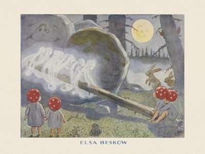 The Tomte Children Fairies by Elsa Beskow