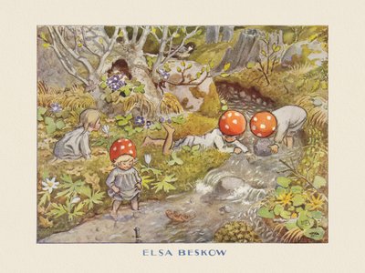 The Tomte Children Stream by Elsa Beskow