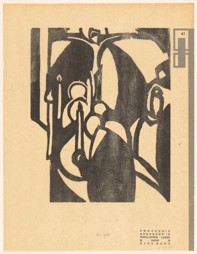 Procession by Else Berg