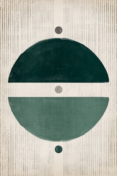 Abstract Green Balance by Ema Paraschiv