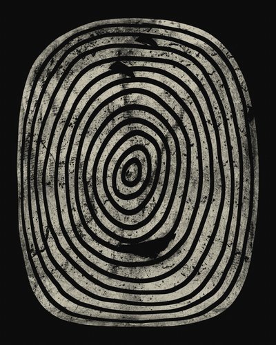 Concentric Grunge Rings by Ema Paraschiv