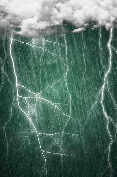 Dramatic Lightning Storm by Ema Paraschiv