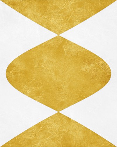 Elegant Gold Form by Ema Paraschiv