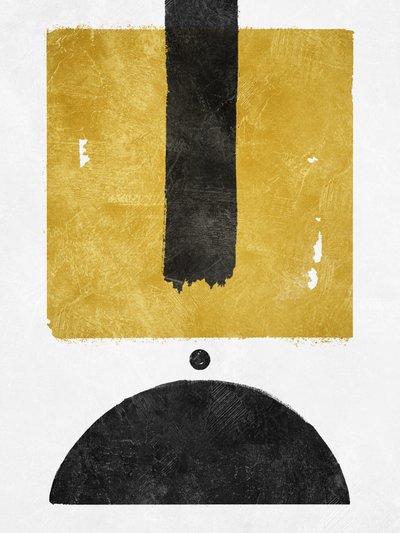 Gold Black Balance by Ema Paraschiv