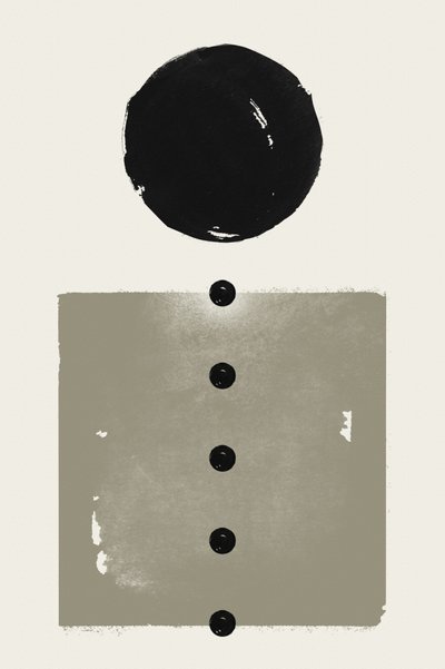 Minimalist Geometric Balance by Ema Paraschiv