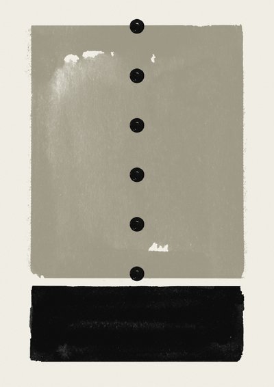 Neutral Abstract Blocks by Ema Paraschiv