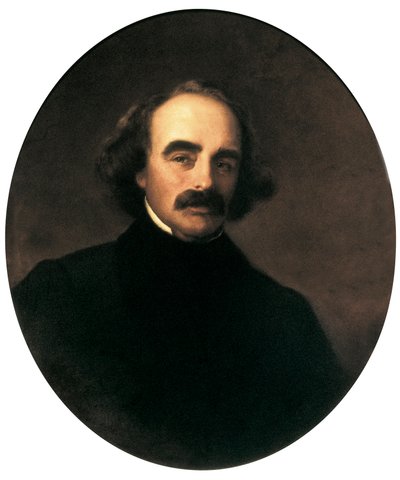 Portrait of Nathaniel Hawthorne by Emanuel Gottlieb Leutze