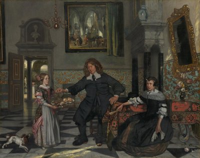 Family Portrait by Emanuel de Witte