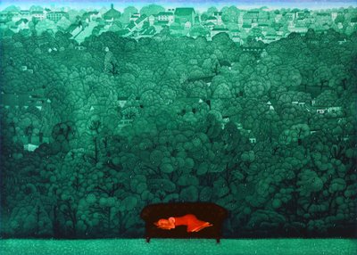 Reverie in the Rain, 2009 by Emiko Aida