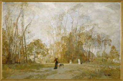 From the Prater Gardens by Emil Jakob Schindler
