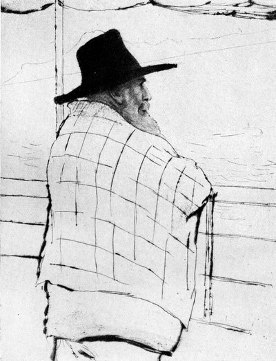 Ernst Haeckel by Emil Orlik