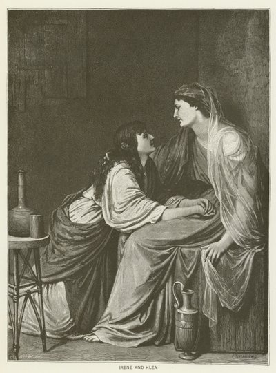 Irene and Klea by Emil Teschendorff