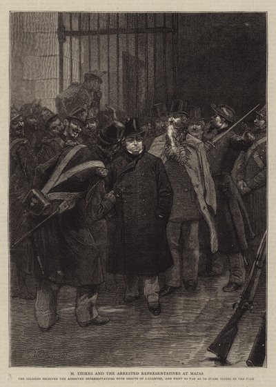Illustration for The History of a Crime by Emile Antoine Bayard